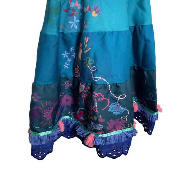Disney Parks Encanto Mirabel Dress Girl's 4 Princess Costume Madrigal - Picture 3 of 10